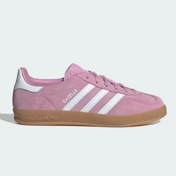 adidas Gazelle Indoor Bliss Lilac / Cloud White / Gum - Picture 2 of 8